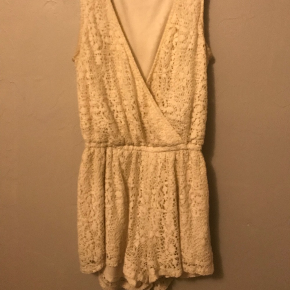 American eagle lace romper